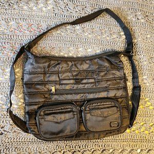 LUG Zipliner - Large Black Tote